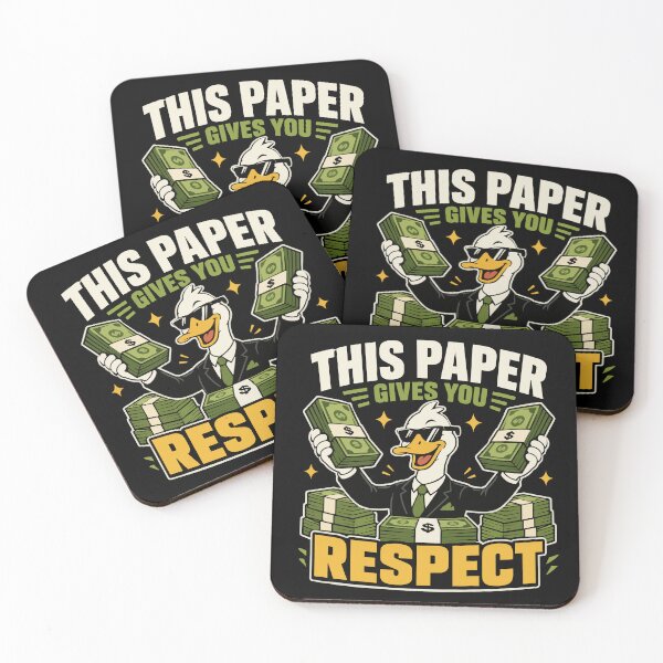 Item preview, This Paper Gives You Respect Funny Money Quote – Wealth & Hustle money power designed and sold by Huddy-clothes.