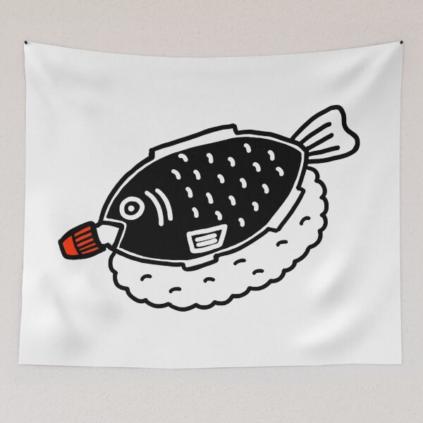 Item preview, soy sauce fish on the rice designed and sold by superbaechoo.