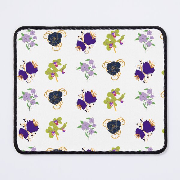 Item preview, Vintage Purple Floral Bouquet, Rose Butterfly & Orchid Illustration, Botanical Flower Art, Cottagecore Nature Aesthetic, Floral Graphic Design designed and sold by medgh7.