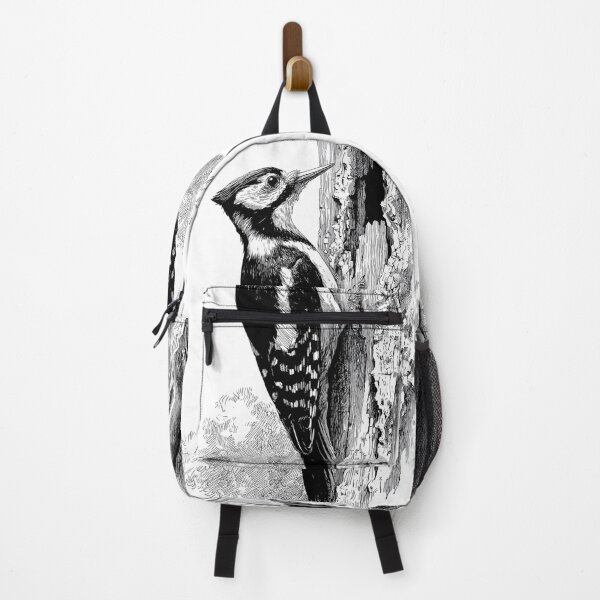 Item preview, A Woodpecker clinging to tree bark, Birds in Motion designed and sold by CDC40.
