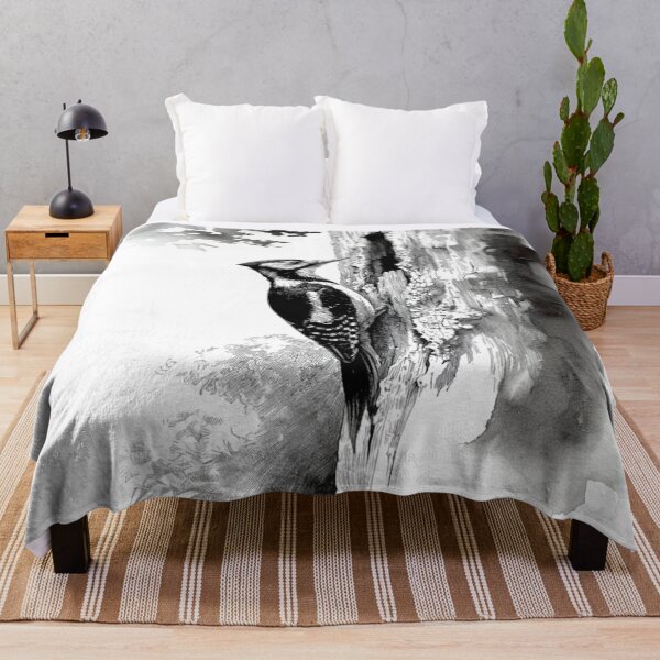 Item preview, A Woodpecker clinging to tree bark, Birds in Motion designed and sold by CDC40.