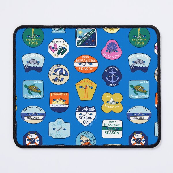 Item preview, Brigantine New Jersey Beach Tags designed and sold by Elizabeth Weglein.