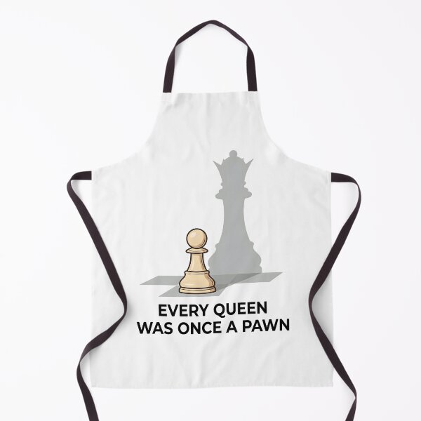 Item preview, Every Queen Was Once A Pawn – Funny Chess Gift Chess Player Motivational Quote designed and sold by Sekla-Studio.