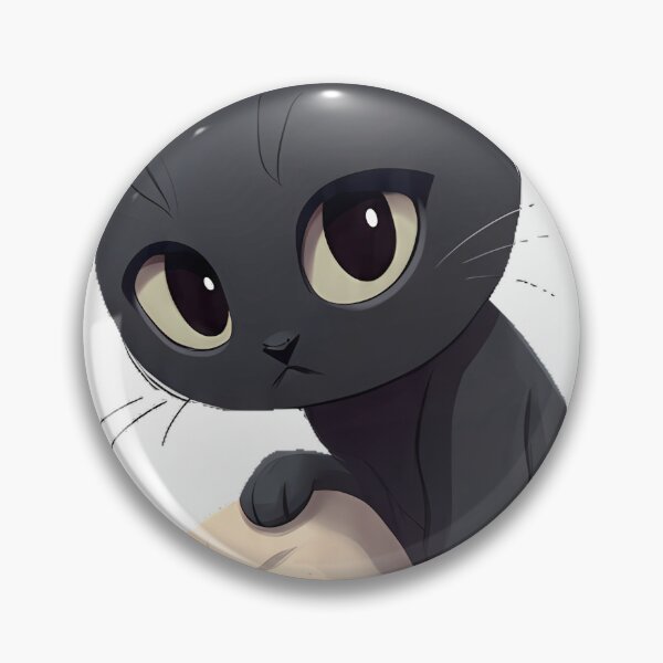 Item preview, Black Cat and Skull Icon designed and sold by IllumeInk.