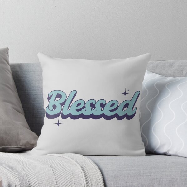 Item preview, Blessed Retro Typography Inspirational Design designed and sold by PrintandJoy.