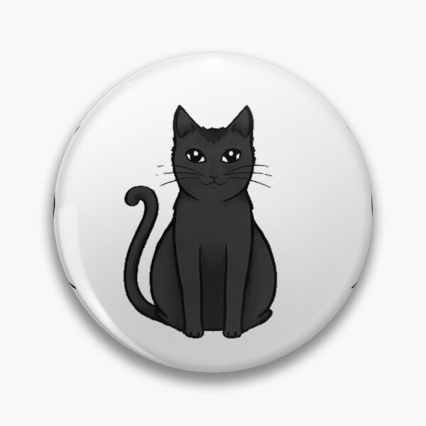 Item preview, Black Cat Moon Phases Icon designed and sold by IllumeInk.