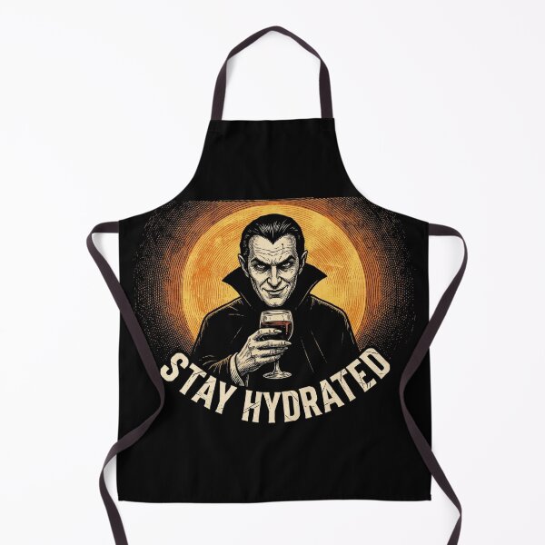 Item preview, Stay Hydrated Vampire Dracula Halloween Shirt designed and sold by TeNovaStudio.