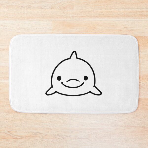 Item preview, Kawaii Dolphin Face — Cute Ocean Animal Line Art Tee designed and sold by medicalkinoko.