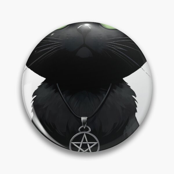 Item preview, Black Cat Holding Key Icon designed and sold by IllumeInk.