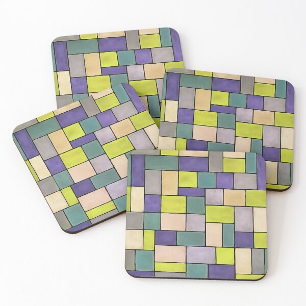 Item preview, Colorful Geometric Rectangles 2 designed and sold by taiche.