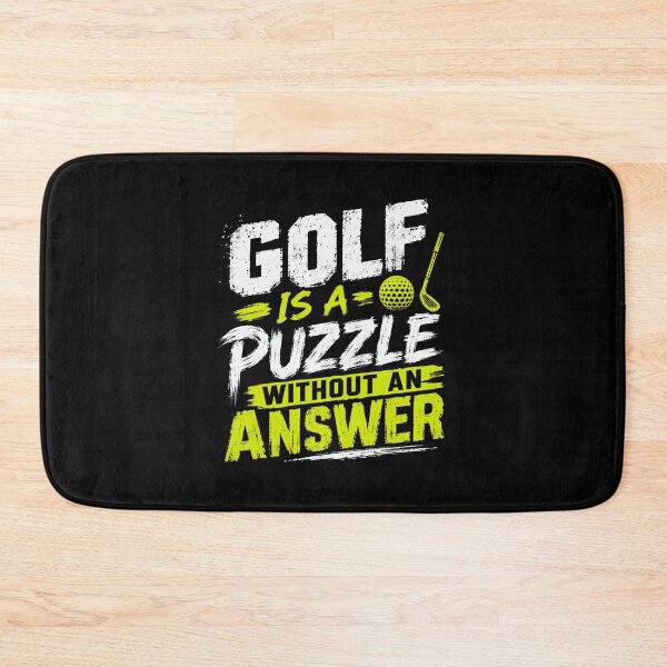 Item preview, Golf Is A Puzzle Without An Answer Golfer Humor Sport Player Gift designed and sold by HumansStuck12.