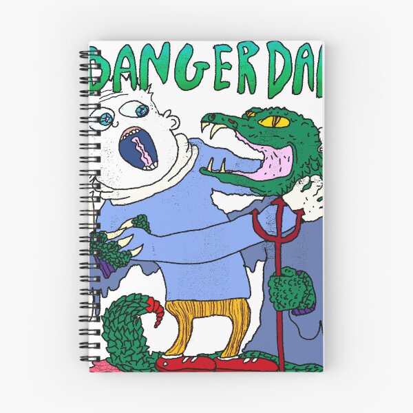 Item preview, Danger Dan | Vintage Cartoon Monster Illustration designed and sold by D O V E   S H O P.