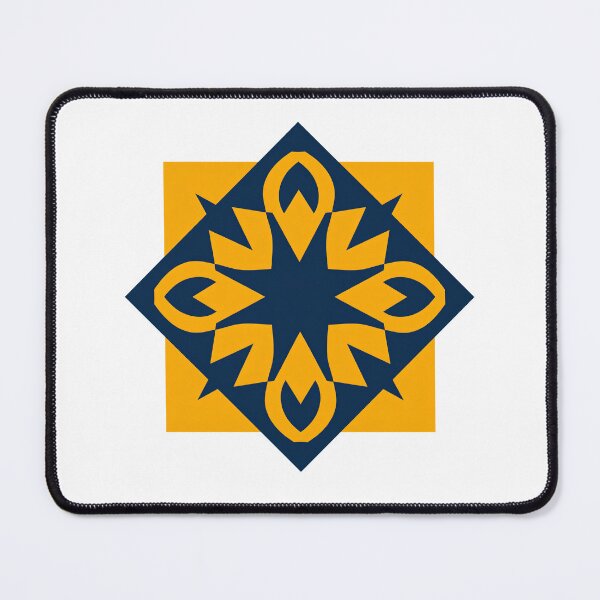 Item preview, Abstract Geometric Symmetrical Vector Emblem Modern Graphic Design designed and sold by Kavya Art.
