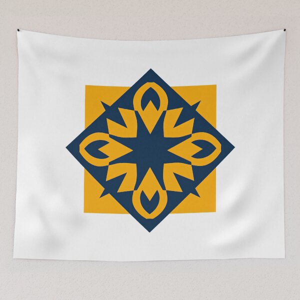 Item preview, Abstract Geometric Symmetrical Vector Emblem Modern Graphic Design designed and sold by Kavya Art.