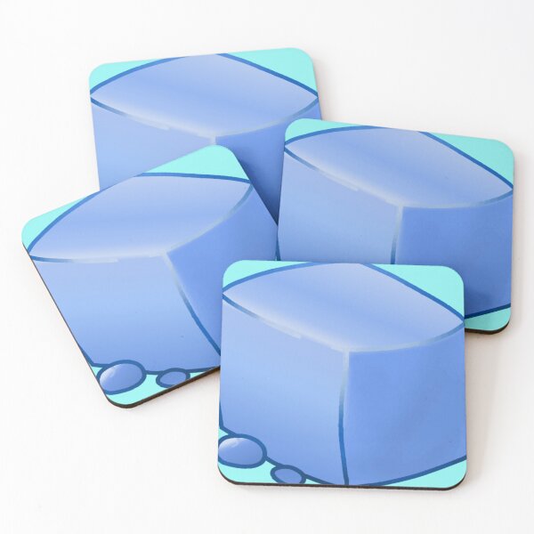 Item preview, Blue Ice Cube Character designed and sold by EtherealGaze.