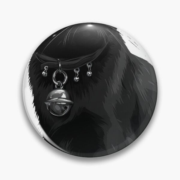 Item preview, Black Cat Bell Collar Icon designed and sold by IllumeInk.