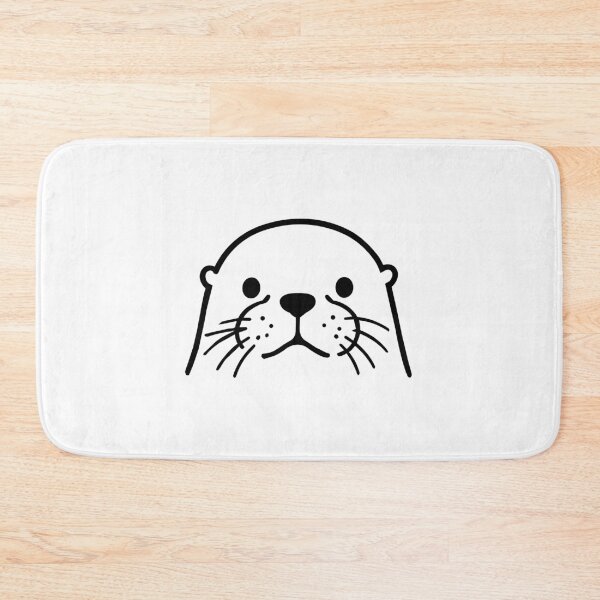 Item preview, Kawaii Sea Lion Face — Cute Steller Sea Lion Line Art Tee designed and sold by medicalkinoko.