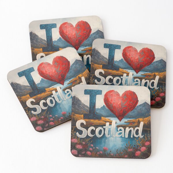 Artikelvorschau, Ich liebe Schottland entworfen und verkauft von PamLeeDesign.
