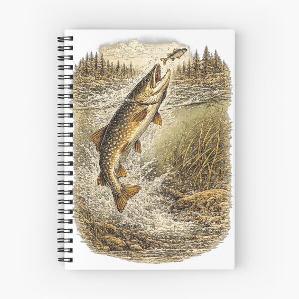 Item preview, Northern Pike Ambush designed and sold by KrungiT Design .