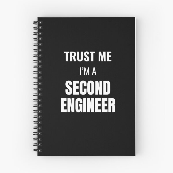 Item preview, Trust Me I'm a Second Officer (White) designed and sold by ShipCrewNation.