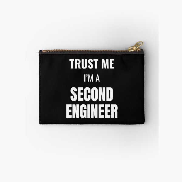 Item preview, Trust Me I'm a Second Officer (White) designed and sold by ShipCrewNation.