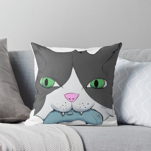 Item preview, Greedy Kitty Fish Catch designed and sold by CosmicClaws.