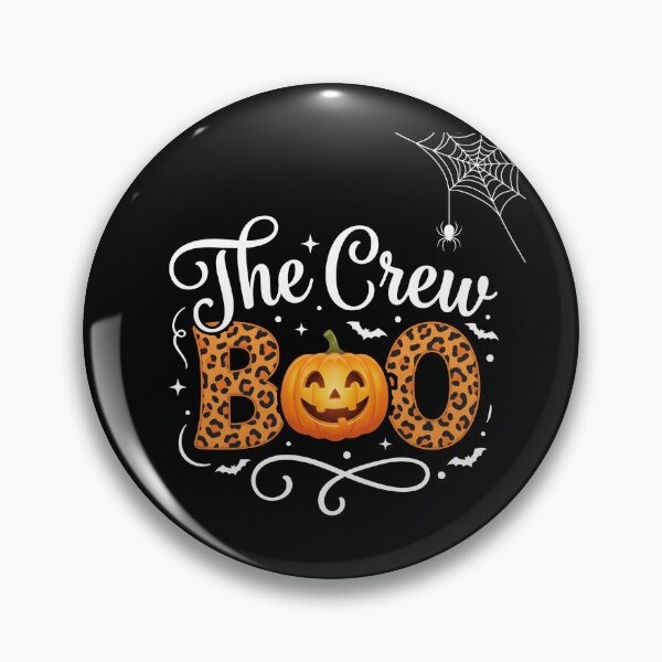 Item preview, The Crew Boo Leopard Pumpkin Halloween Shirt designed and sold by TeNovaStudio ⭐⭐⭐⭐⭐.