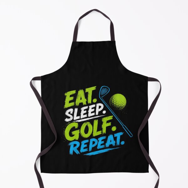 Item preview, Eat Sleep Golf Repeat Golfers Hobby Player designed and sold by HumansStuck12.