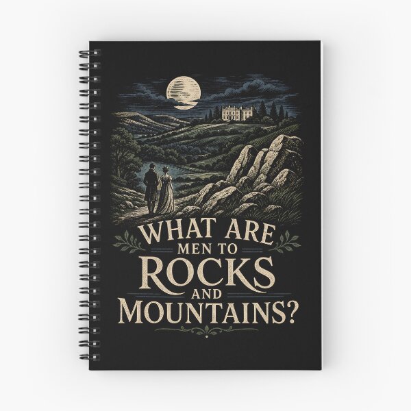 Item preview, What Are Men To Rocks And Mountains Pride and Prejudice Landscape designed and sold by Fenay Designs.