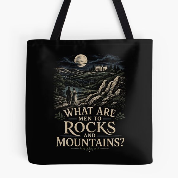 Item preview, What Are Men To Rocks And Mountains Pride and Prejudice Landscape designed and sold by Fenay Designs.
