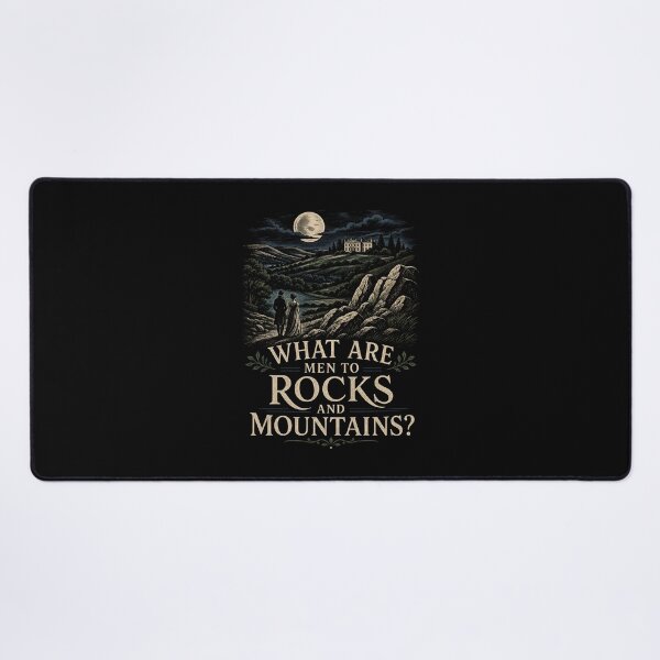 Item preview, What Are Men To Rocks And Mountains Pride and Prejudice Landscape designed and sold by Fenay Designs.