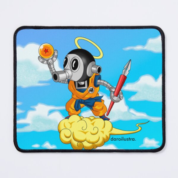 Item preview, Robot Monk Cloud Rider designed and sold by CosmicClaws.