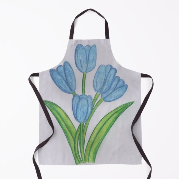 Item preview, Blue flowers designed and sold by Artbysarah23.