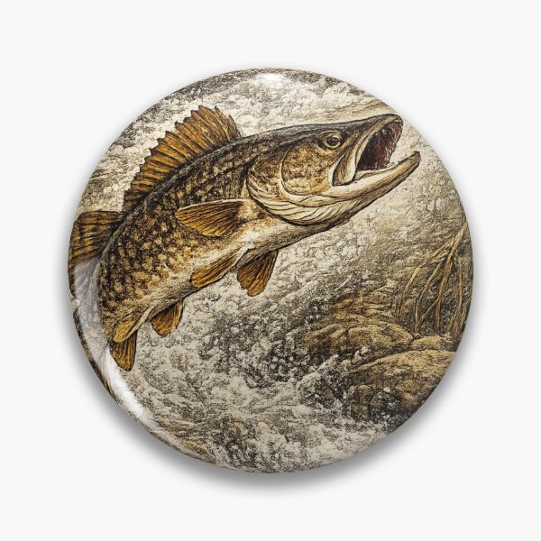Item preview, Sauger River Hunter designed and sold by KrungiT Design .