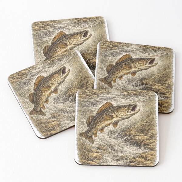 Item preview, Sauger River Hunter designed and sold by KrungiT Design .