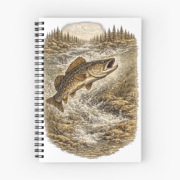 Item preview, Sauger River Hunter designed and sold by KrungiT Design .