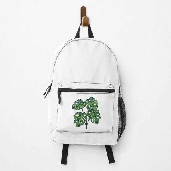 Item preview, Modern Monstera Plant Botanical Illustration with Gold Accents Tropical Leaf Sticker designed and sold by Kavya Art.