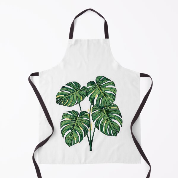 Item preview, Modern Monstera Plant Botanical Illustration with Gold Accents Tropical Leaf Sticker designed and sold by Kavya Art.