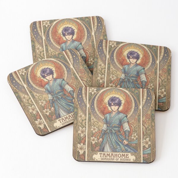 Item preview, Tamahome in Alphonse Mucha Style designed and sold by Solace Sparkles.