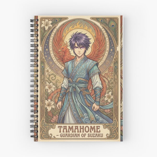 Item preview, Tamahome in Alphonse Mucha Style designed and sold by Solace Sparkles.