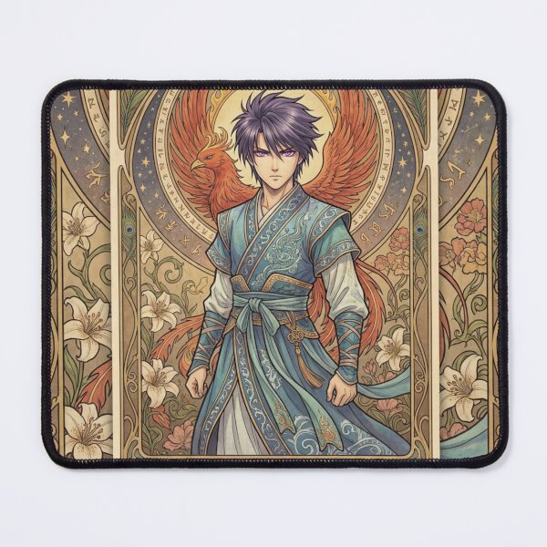 Item preview, Tamahome in Alphonse Mucha Style designed and sold by Solace Sparkles.