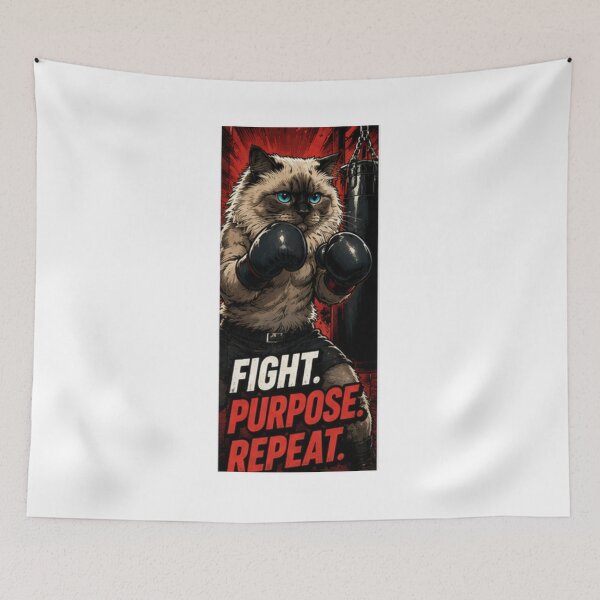Item preview, FIGHT PURPOSE REPEAT designed and sold by SilentRep.