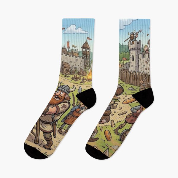 Item preview, Funny Medieval number 4 designed and sold by Mitrium.