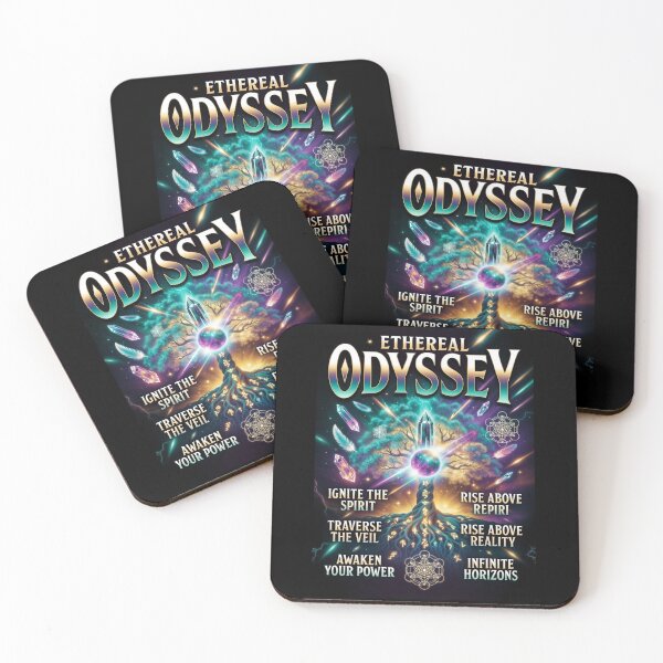 Item preview, Odyssey – Mystical Cosmic Tree of Transformation Artwork designed and sold by Dogandesighn.