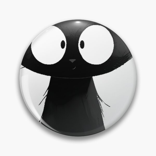 Item preview, Black Cat Gothic Arch Window Icon designed and sold by IllumeInk.