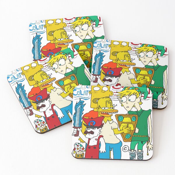 Item preview, Toad Colab | Bootleg Cartoon Mashup designed and sold by D O V E   S H O P.