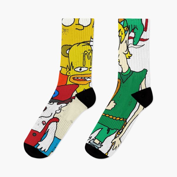 Item preview, Toad Colab | Bootleg Cartoon Mashup designed and sold by D O V E   S H O P.