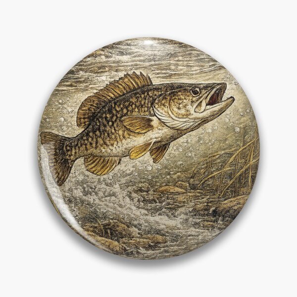 Item preview, White Crappie Woodland Lake designed and sold by KrungiT Design .