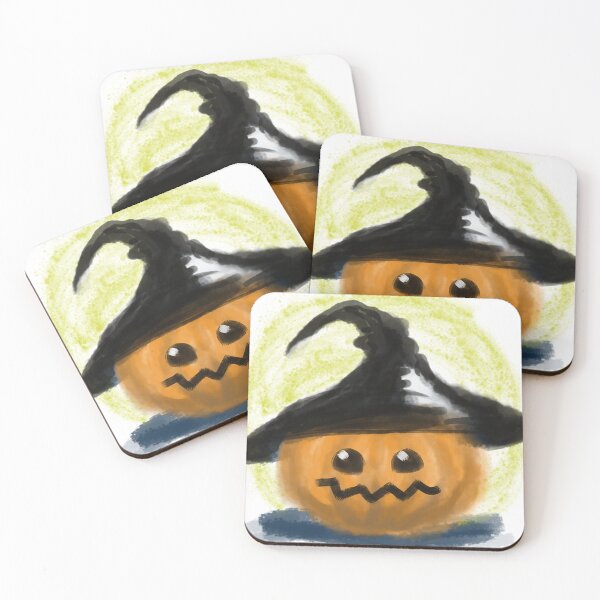 Item preview, Painted Witch Hat Pumpkin designed and sold by Latubu-Mazgiti.