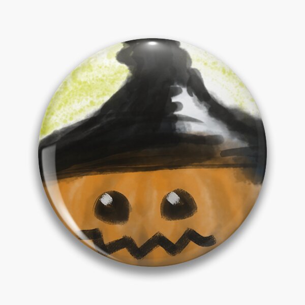 Item preview, Painted Witch Hat Pumpkin designed and sold by Latubu-Mazgiti.